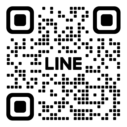 LINE Official Account QR code — scan to connect with PCX on LINE