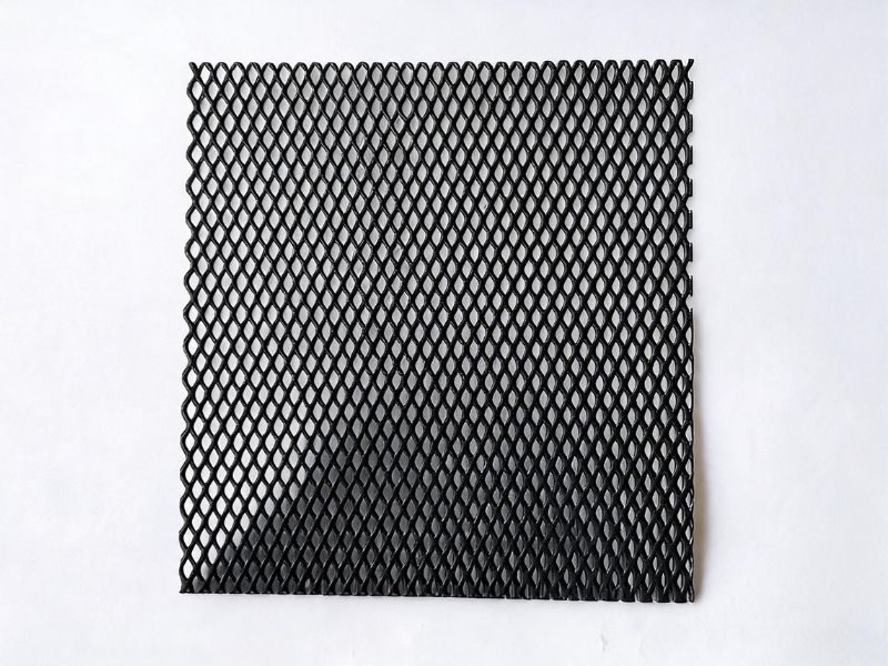 Expanded MMO titanium mesh anode for reinforced-concrete decks and tanks