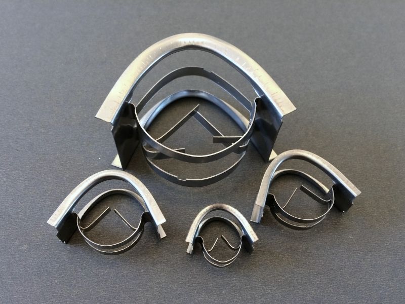 Metal Intalox saddle random packing combining ring and saddle geometry