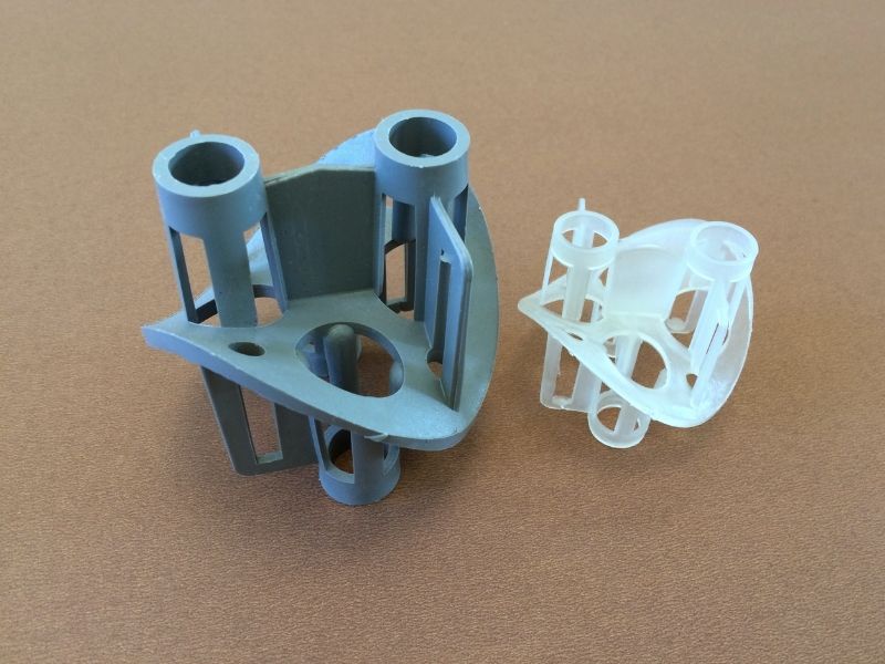 Plastic Heilex ring open-celled spiral random packing